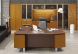 Leather_top classic executive desk_ Omega series